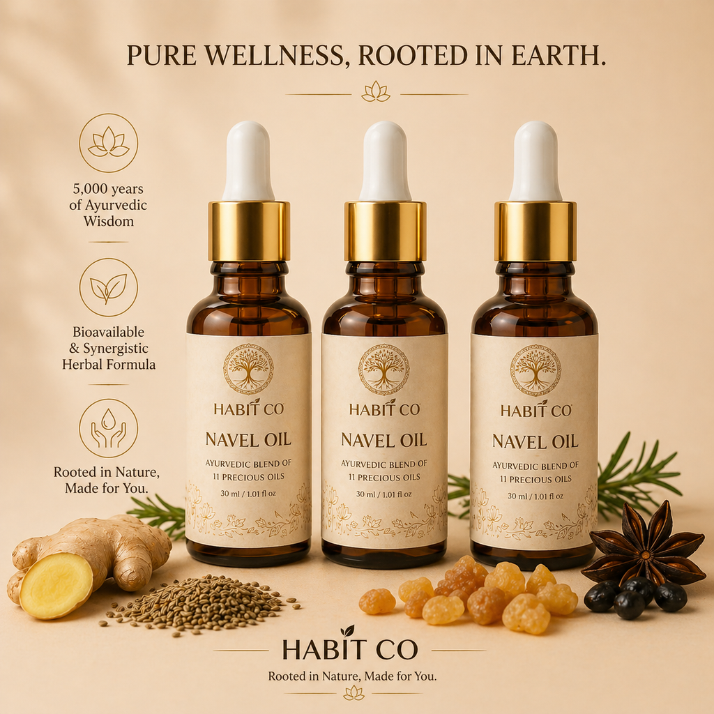 Habit Co | Belly Button Oil ( Nabhi Oil )